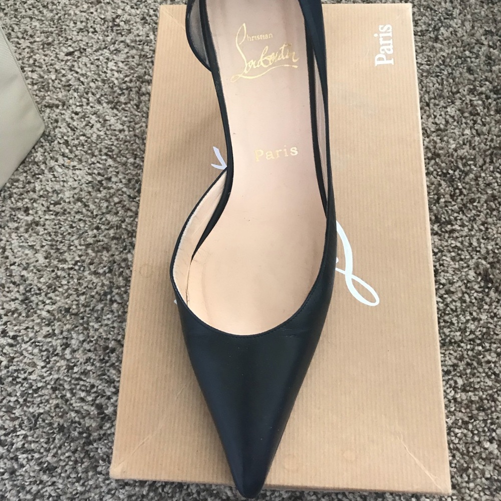 Christian Louboutin red bottoms!